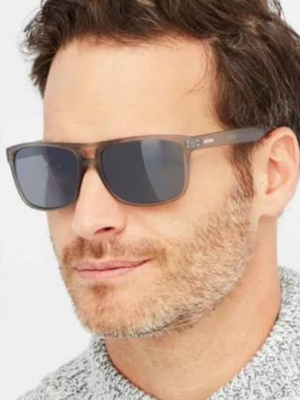 Revo Holsby Matte Tortoise Brown Polarized Sunglasses RE 1019 02